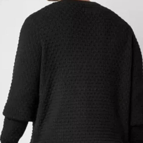 Shaquille O’Neal LT Black Big And Tall Crew Neck Long Sleeve Pullover New - Picture 3 of 7